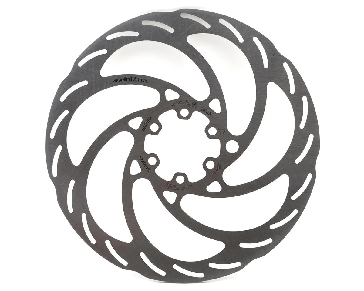 Magura MDR-S Disc Brake Rotor (Silver) (6-Bolt) (180mm) (2.5mm Thick)